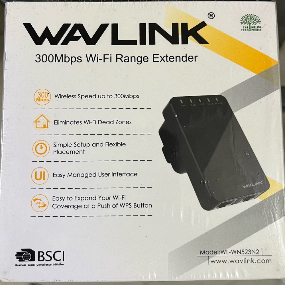 Wavlink Wifi Extender 300Mbps